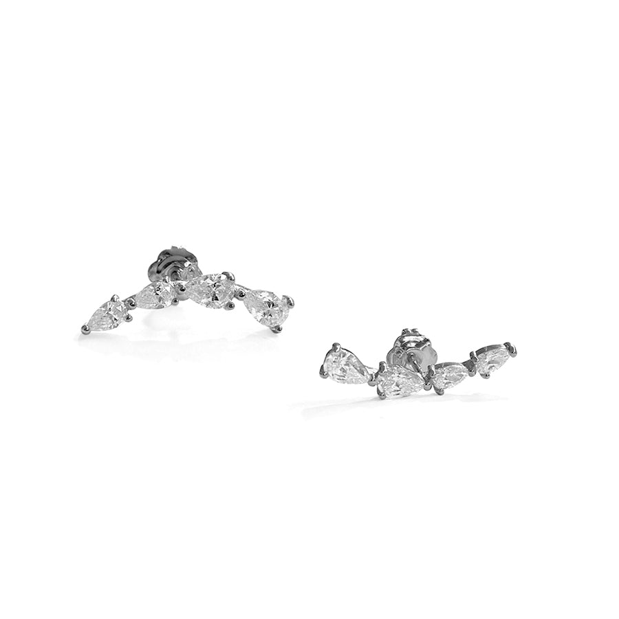 Ultima Edizione | Ohrstecker Ear Crawler Zirkonia