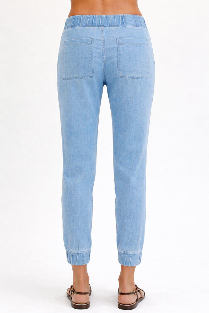 Bella Dahl Denim Hose Pocket Jogger Jeans Lyocell Tencel Rückseite