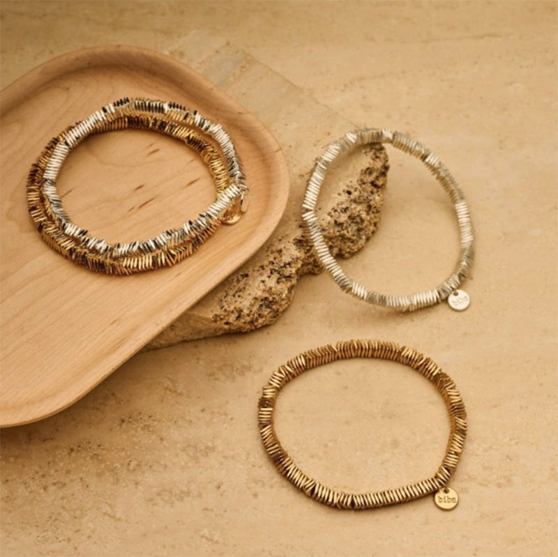Biba Armband Flat Vergoldet Dehnbar Varianten