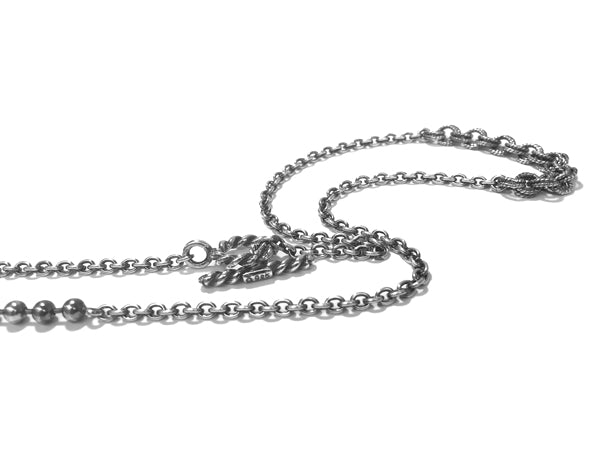 Gem Kingdom Kette 3 Verschiedene Kettenelemente 925 Sterling Silber Detail