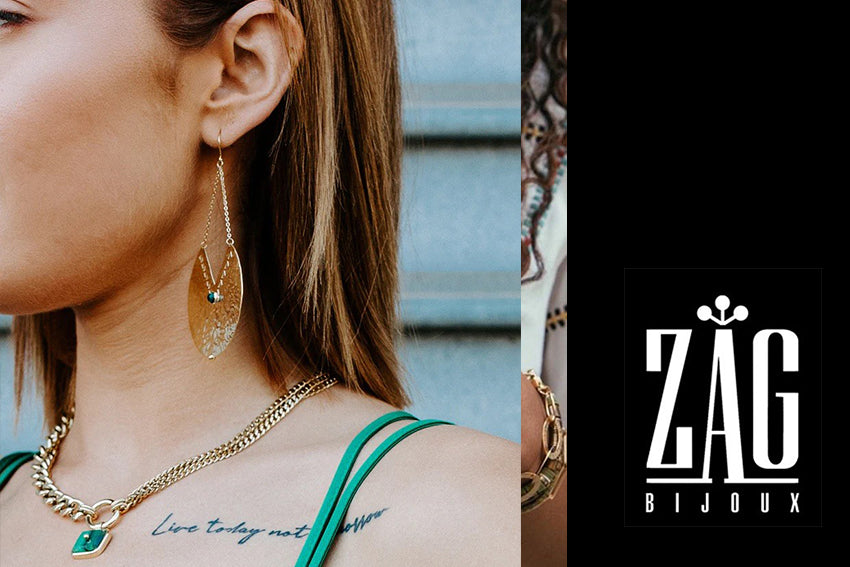 Zag Bijoux Paris Schmuck Mode Reichenberger Trendy Edelstahlschmuck Vergoldet