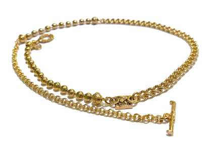 GEM KINGDOM | Kette Basic | Alchemy of Soul | CH20G03 | Gold Plattiert