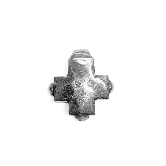 ELFCRAFT | Anhänger Kreuz | Pendant Greek Cross Facetted | Hole