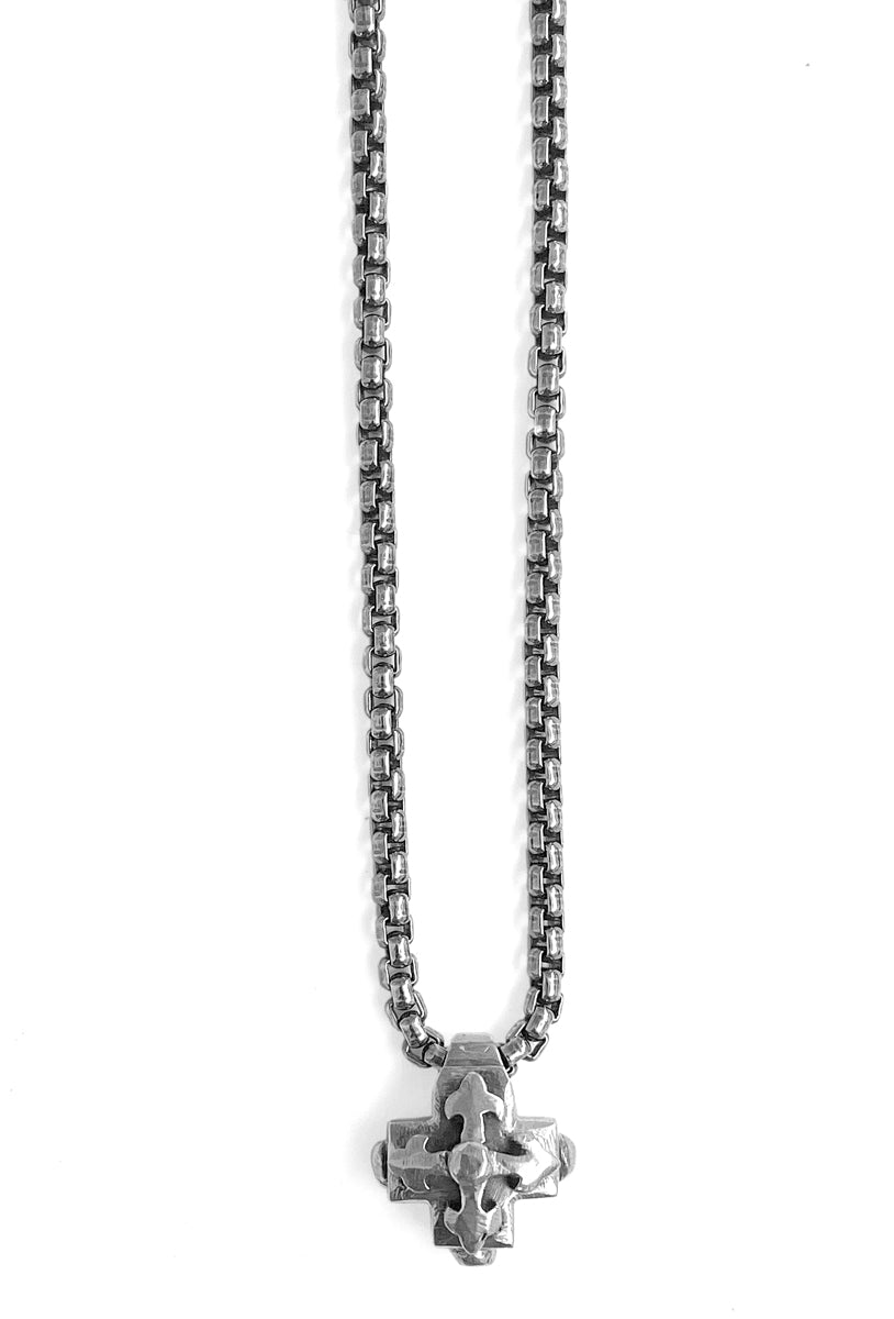 ELFCRAFT | Anhänger Kreuz | Pendant Greek Cross with Blades Cross - Hole
