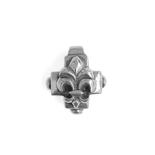 ELFCRAFT | Anhänger Kreuz | Pendant Greek Cross Facetted With Lily - Hole