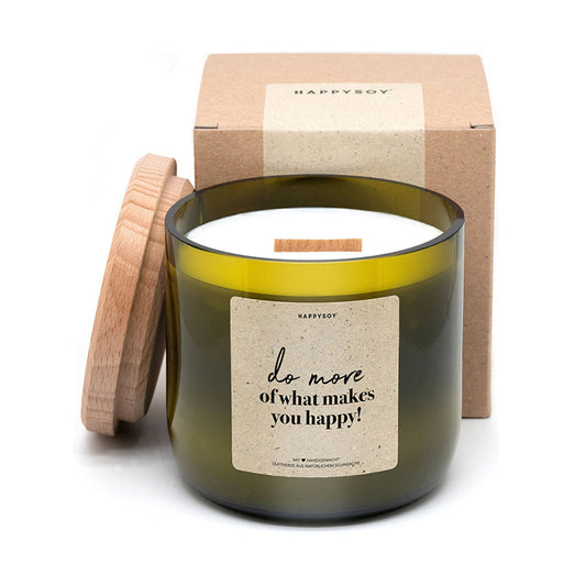 Happysoy | Duftkerze NO. 4 | Do more what makes you happy!