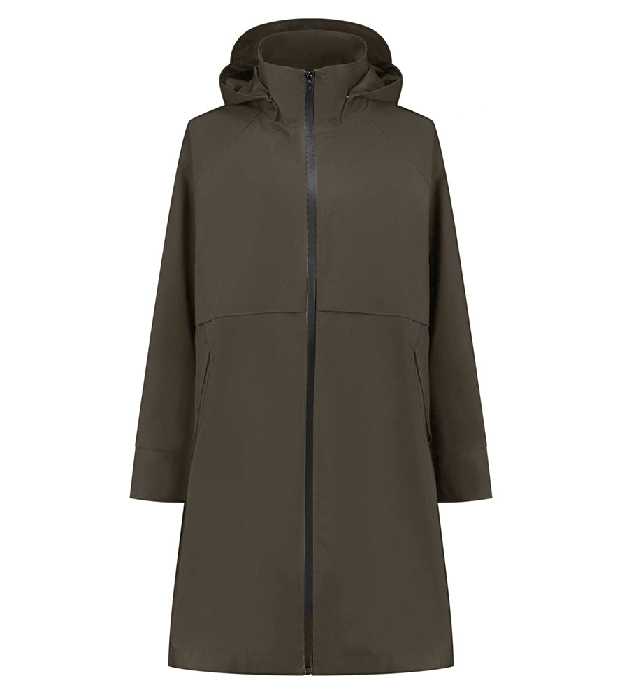 Deblon Sports | Mantel | Romy Raincoat | Dusk Brown