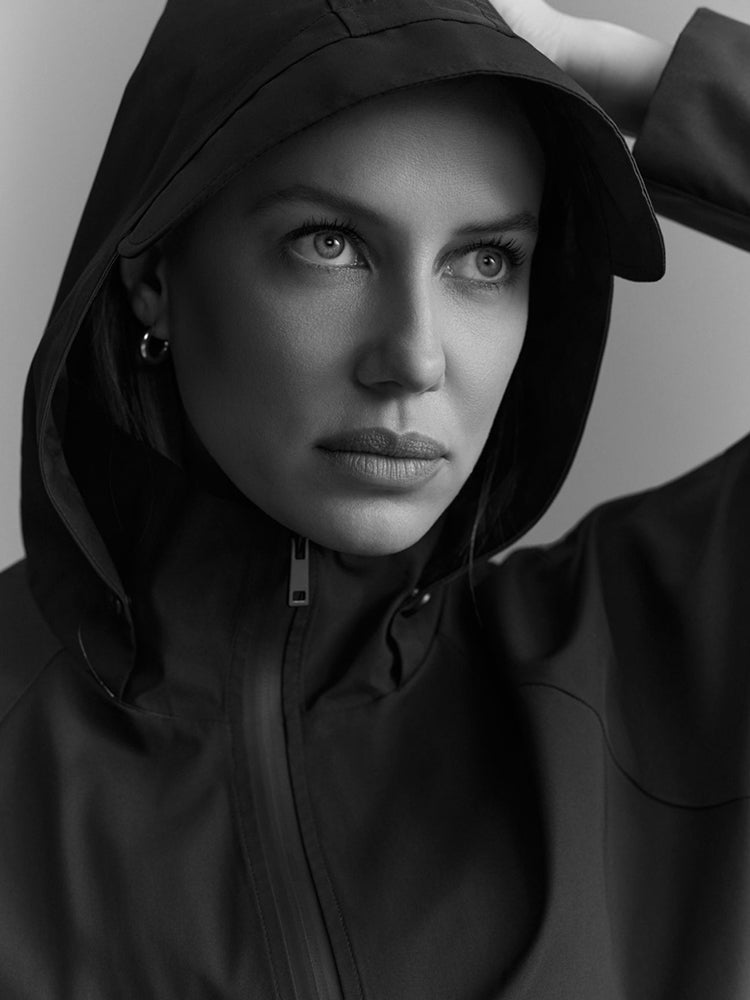 Deblon Sports | Mantel | Romy Raincoat | Dusk Brown