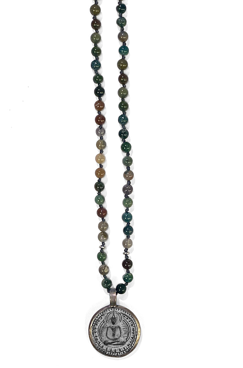 ICON | Kette Buddha30 | Indian Agate