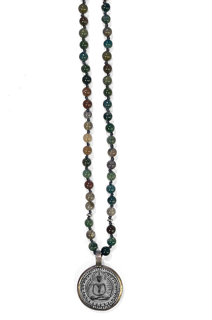 ICON | Kette Buddha30 | Indian Agate