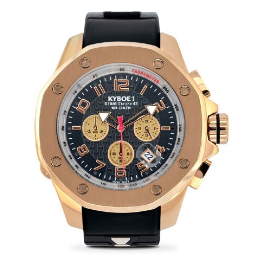 KYBOE | Chrono Master 55 | Rosé Black