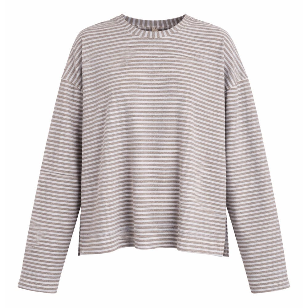 Love Joy Victory Langarmshirt Streifen Glitter Titree