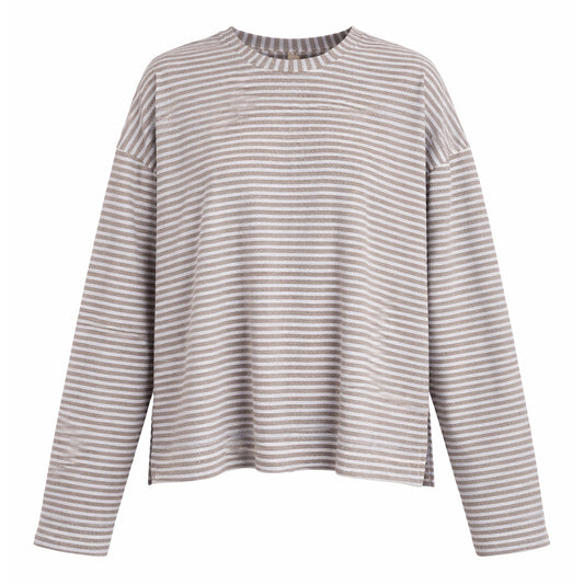Love Joy Victory Langarmshirt Streifen Glitter Titree