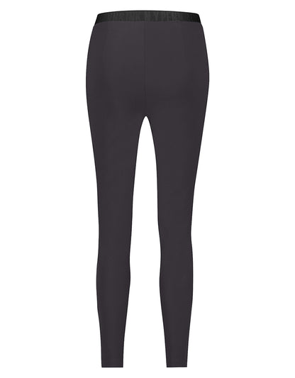 PENN&INK N.Y Hose Seatle Anthrazit Travel-Quality Elastischer Bund Straight Fit Rückseite