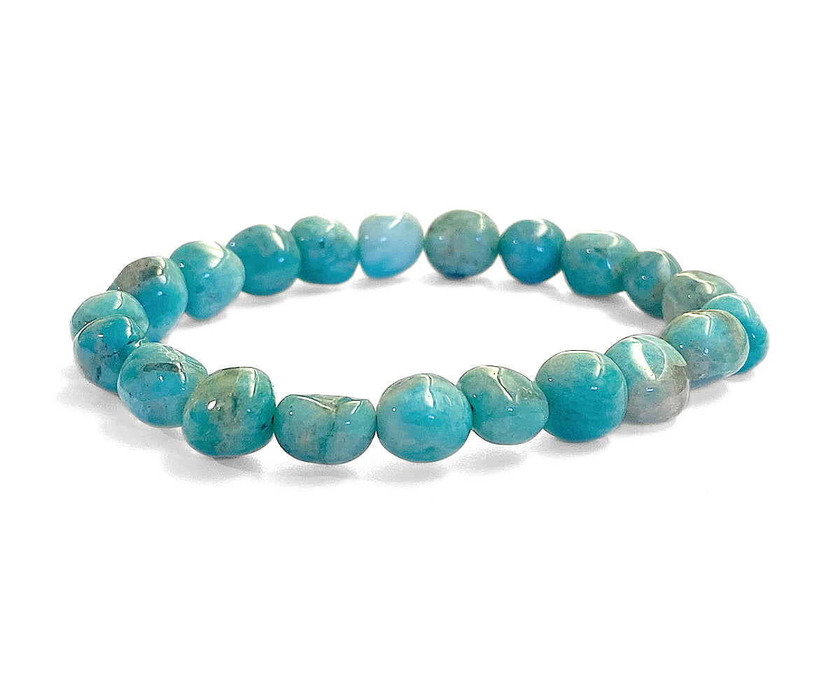 Steinarmband | Nuggets | Amazonit