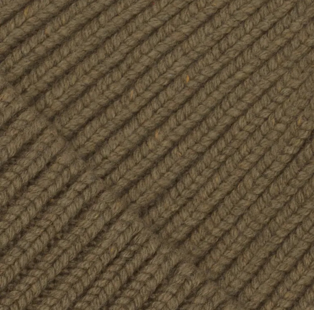UNIO Strickmütze Lumi X Green Ash Merinowolle Cashmere Unisex Nachhaltig Fair Produziert X-Patch Schwarz Detail