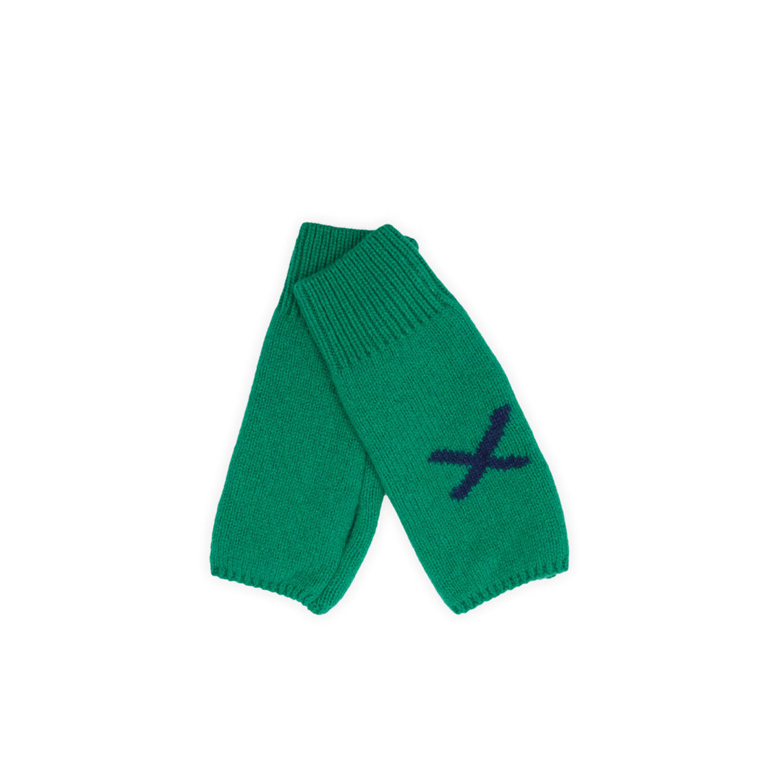 UNIO Stulpe X-Patch Emerald Green Grün MerinowolleNachhaltig Fair Produziert