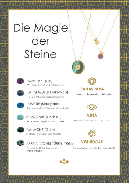 ZAG BIJOUX | Ohrringe | Boho Big Dots | Carneol | Malachite