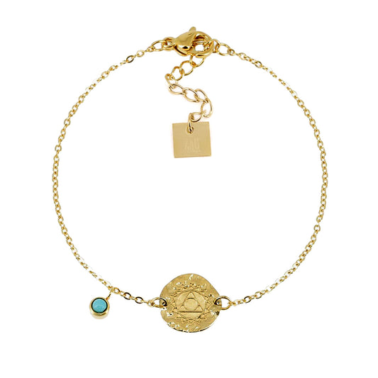 ZAG BIJOUX | Armband | Chakra Vishuddah | Turquoise
