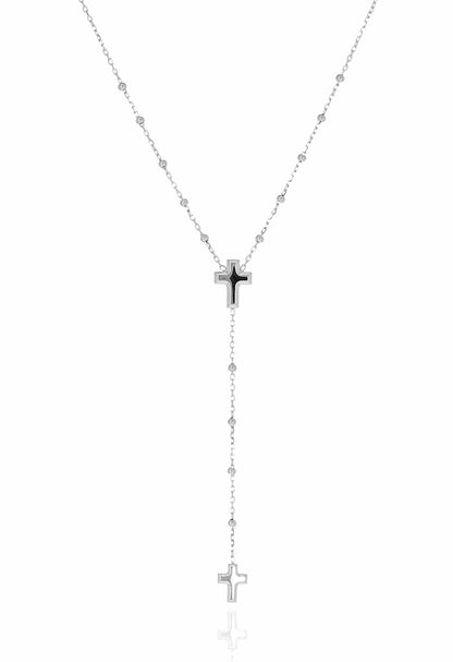 ZAG BIJOUX | Y-Kette Celestia | 2 Crosses
