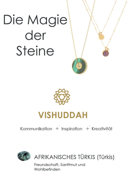 ZAG BIJOUX | Armband | Chakra Vishuddah | Turquoise