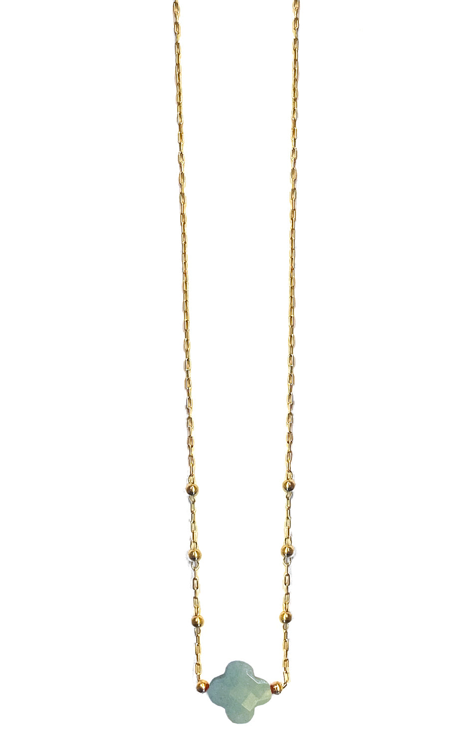 ZAG BIJOUX | Kette | Cleef | African Turquoise | Amazonite | Carneol