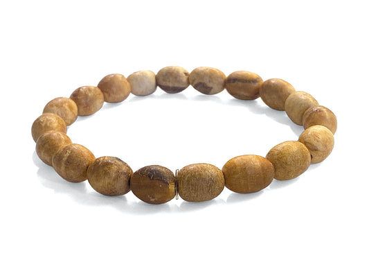 Armband Palo Santo Holz Oval Dehnbar