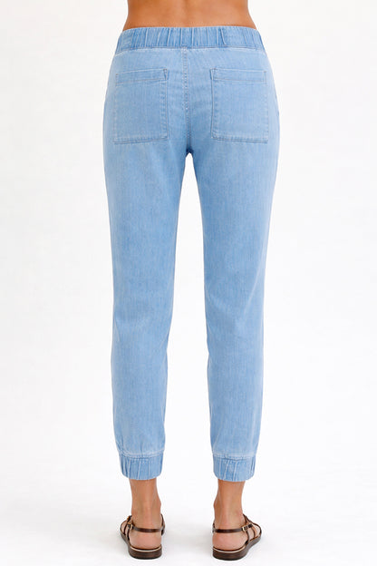 Bella Dahl Denim Hose Pocket Jogger Jeans Lyocell Tencel Rückseite