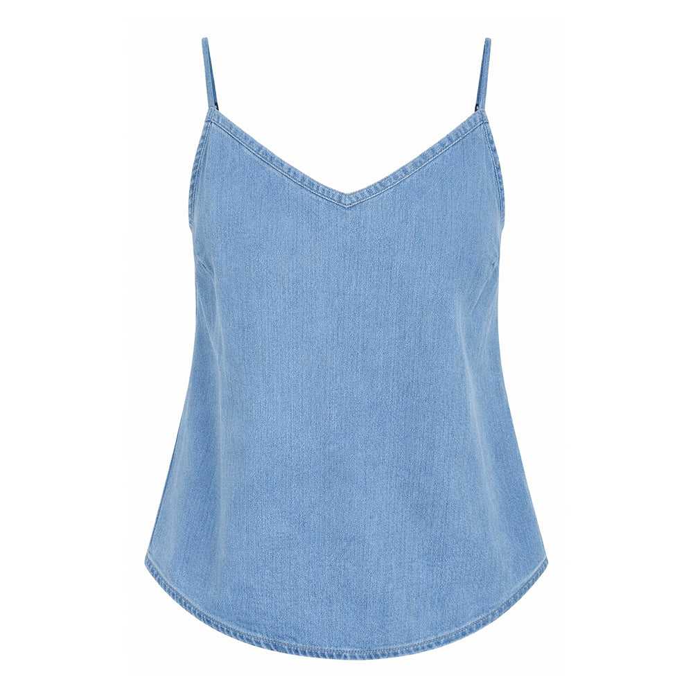 Bella Dahl Denim Top Clean Cami Tencel Lyocell Jeans
