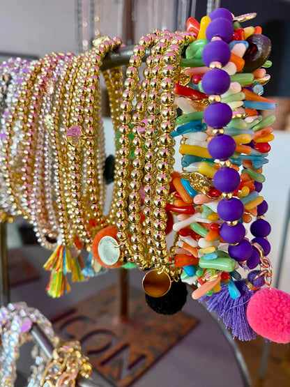 Biba Armbänder Kugel Vergoldet Schmuck Reichenberger