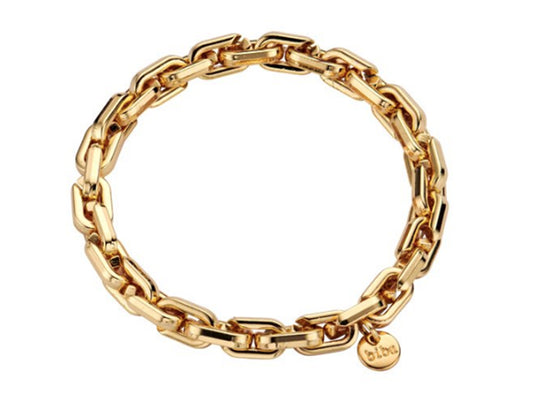 Biba Gliederarmband Gold Plattiert Dehnbar