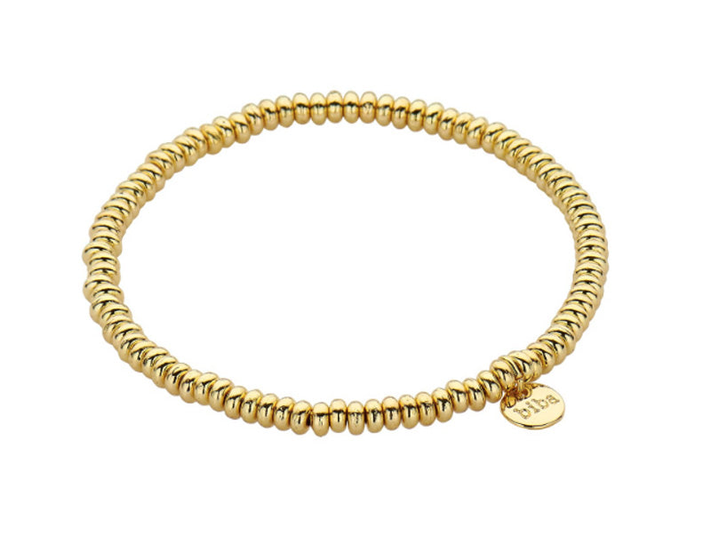 Biba Trend-Armband Vergoldet Dehnbar Stacking Beads