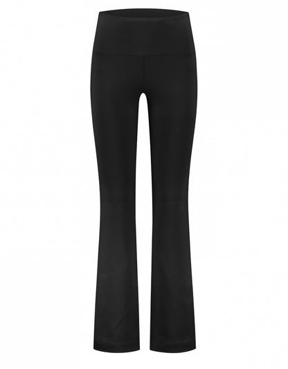 Deblon Sports | Celine X-Flared Cropped Leggings | Black