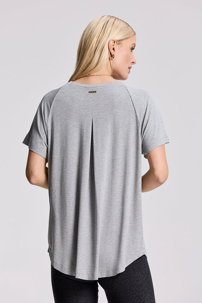 Deblon Sports Modal T-Shirt Feline Grau Model 1