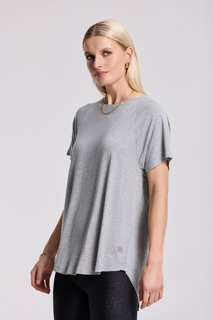 Deblon Sports Modal T-Shirt Feline Grau Model 3