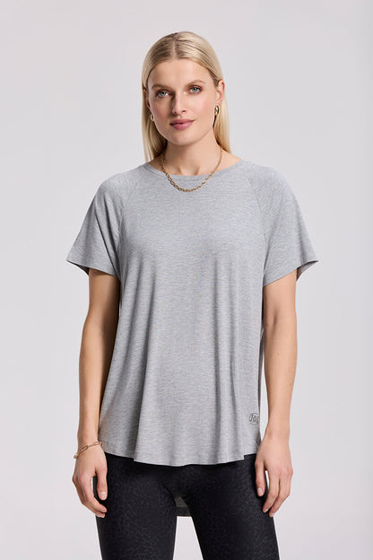 Deblon Sports Modal T-Shirt Feline Grau