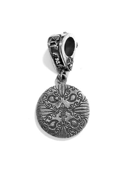 Elfcraft Anhänger Münze Lilien-Öse Believe In Your Dreams 925 Silber Massiv Rückseite