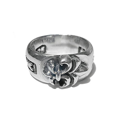 Elfcraft Bandring Lilie Believe In Your Dreams 925 Sterling Silber Massiv Unisex