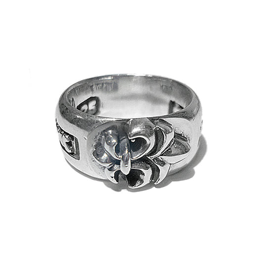 Elfcraft Bandring Lilie Believe In Your Dreams 925 Sterling Silber Massiv Unisex