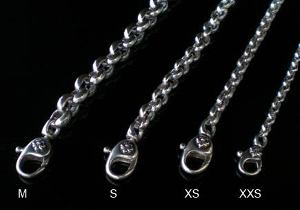 Elfcraft Erbskette Massiv Lilien-Karabiner 925 Sterling Silber Unisex Alle Breiten