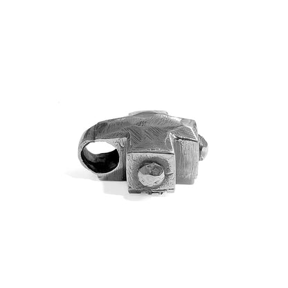 Elfcraft Anhänger Gleichschenkeliges Kreuz 925 Sterling Silber Massiv Facettiert Unisex Seitlich
