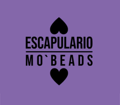 Escapulario Handyketten Holzperlen 12 mm Handmade MO'BEADS