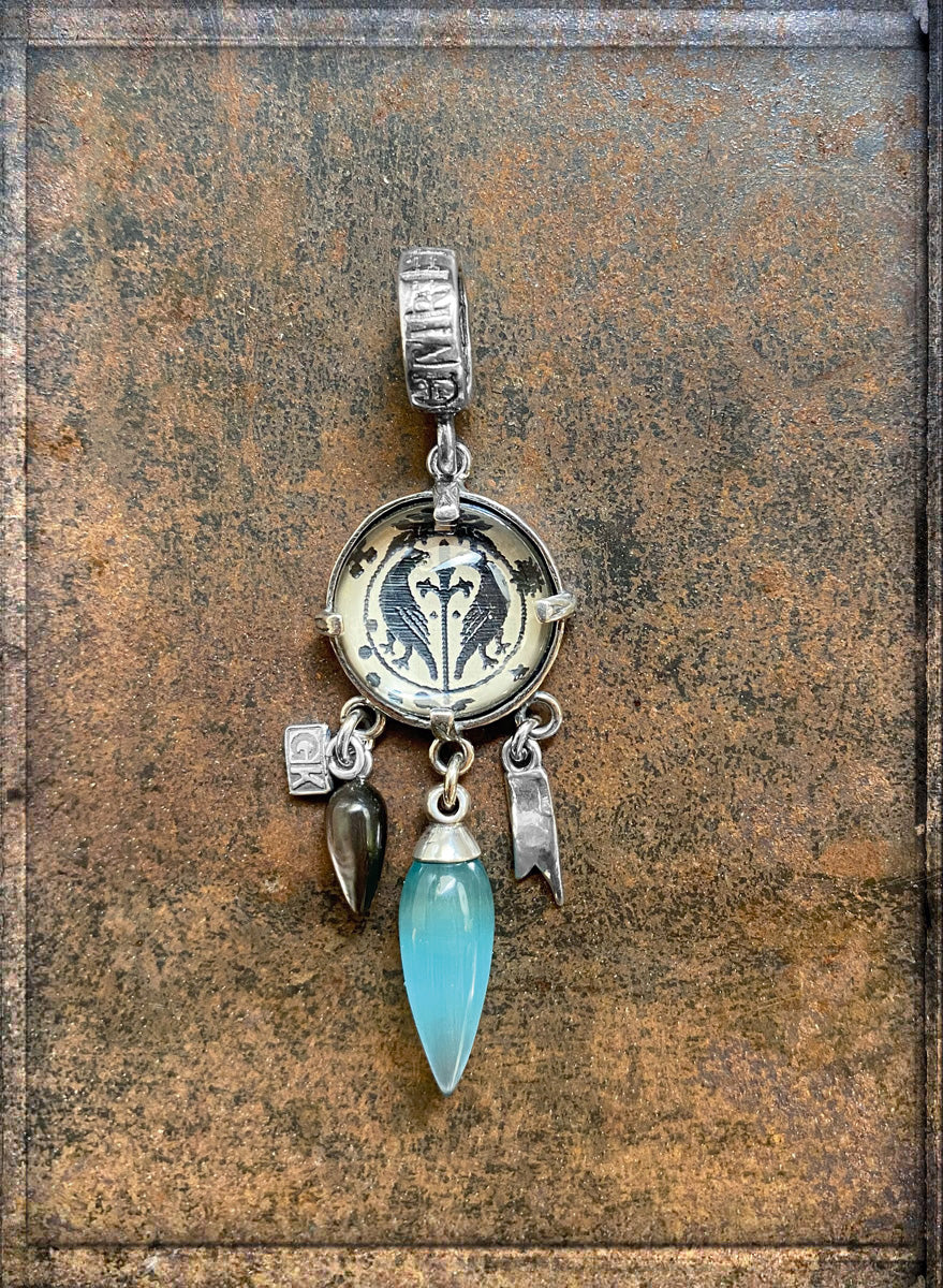 GEM KINGDOM | Anhänger | Sweet Dreams | Blue Drop