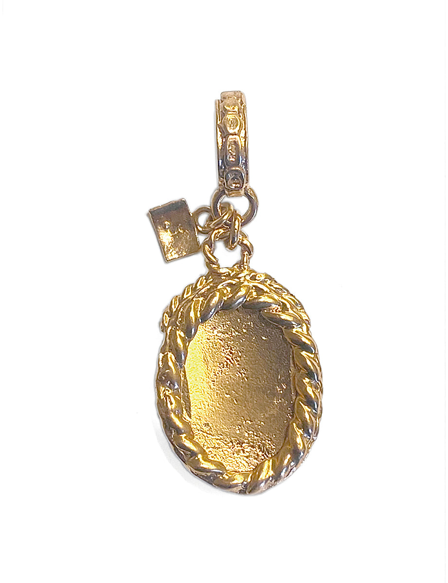 Gem Kingdom Anhänger Siegesgöttin Nike Bronze Vergoldet Golden Heritage Kollektion Rückseite