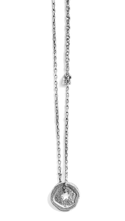 Gem Kingdom Kette Stern-Amulett 925 Sterling Silber Unisex