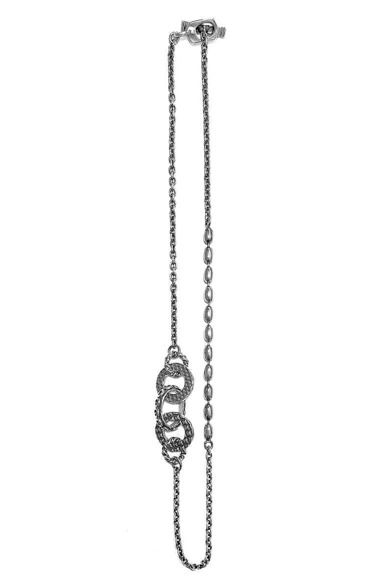 Gem Kingdom Kette Verschiedene Kettenelemente 925 Sterling Silber 45 cm Lang Talisman-Kollektion