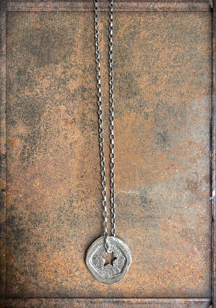Gem Kingdom Erbskette Stern-Amulett 925 Sterling Silber Unisex