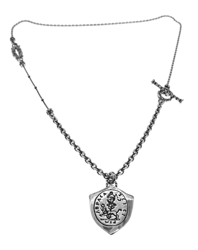 Gem Kingdom Kette Talisman-Anhänger Abraxas 925 Sterling Silber 45 cm Lang
