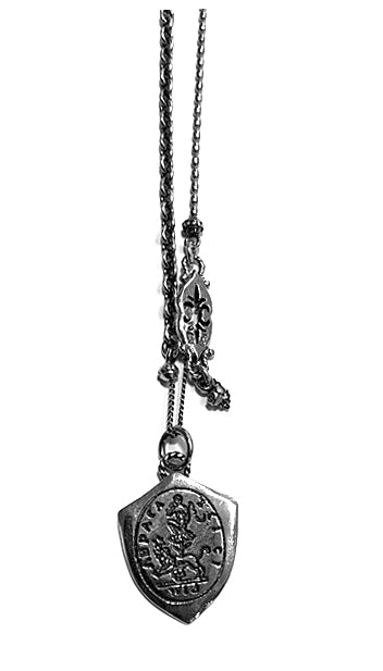 Gem Kingdom Kette Talisman-Anhänger Abraxas 925 Sterling Silber 45 cm Lang Detail