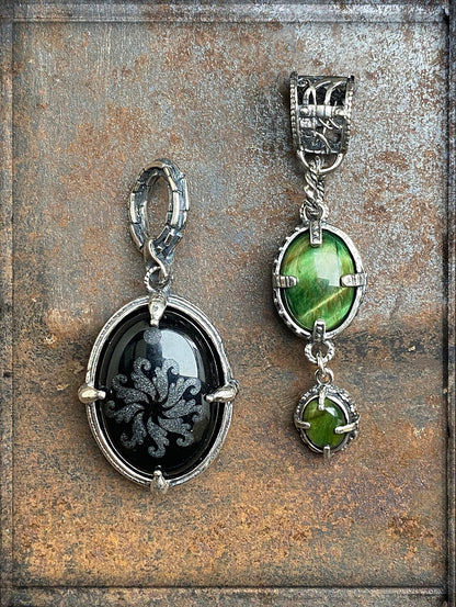 Gem Kingdom Talisman-Anhänger Naturstein 925 Sterling Silber Schmuck Reichenberger 